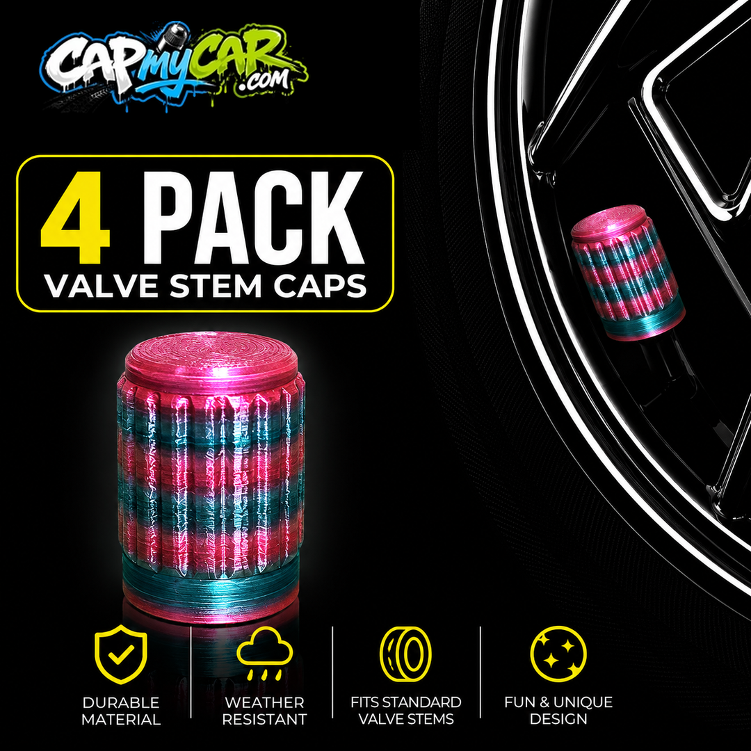 South Beach Valve Stem Caps (4 Pack)