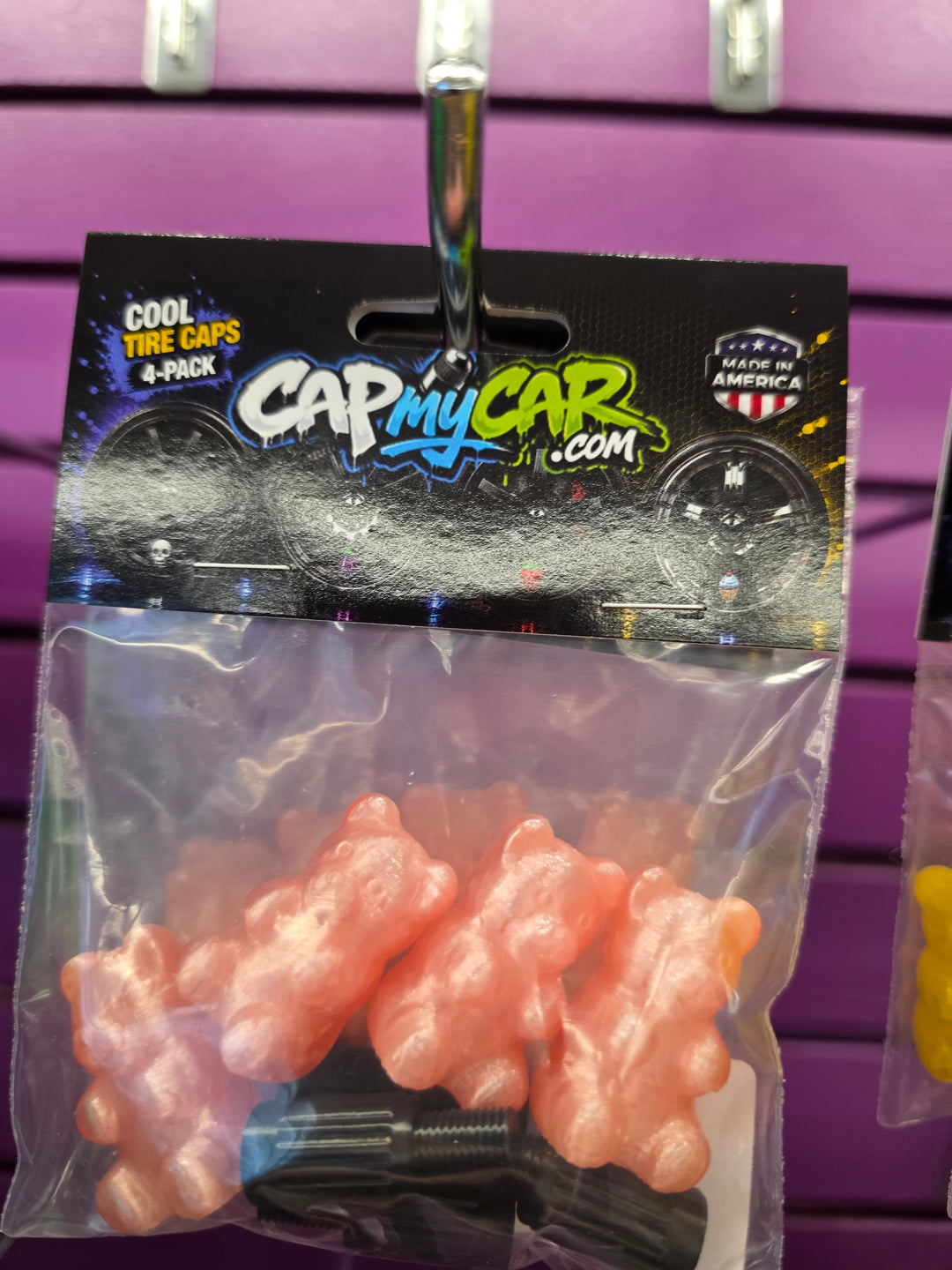 Gummy Bear Valve Stem Caps – Cute Candy 4 Pack