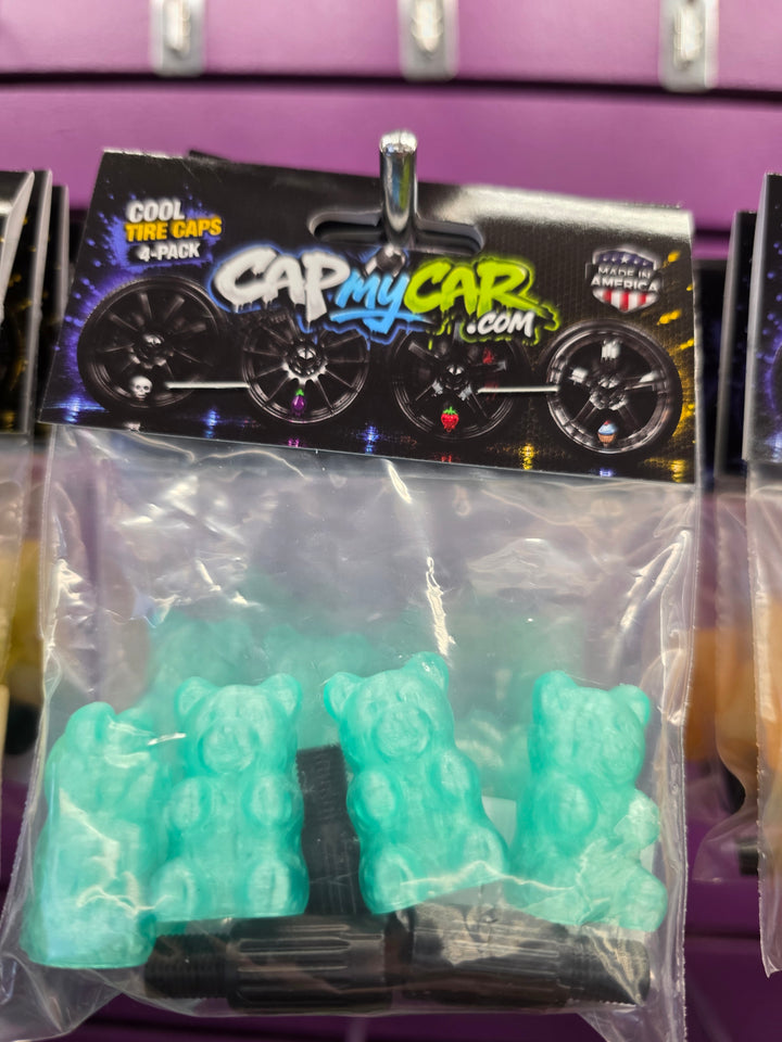 Gummy Bear Valve Stem Caps – Cute Candy 4 Pack