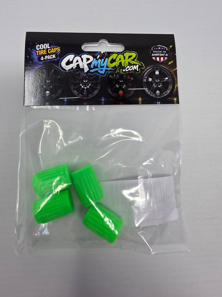 Neon Tire Valve Caps
