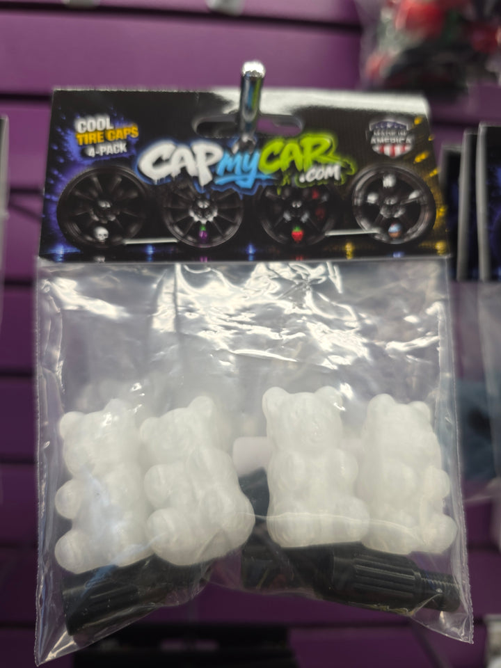 Gummy Bear Valve Stem Caps – Cute Candy 4 Pack