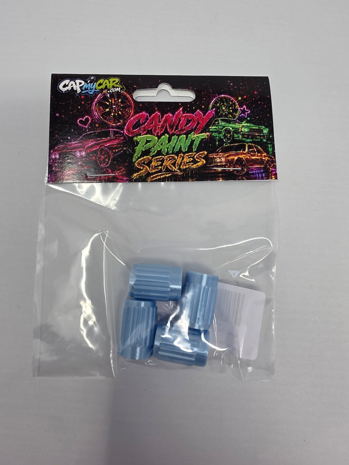 Candy Paint Tire Valve Caps