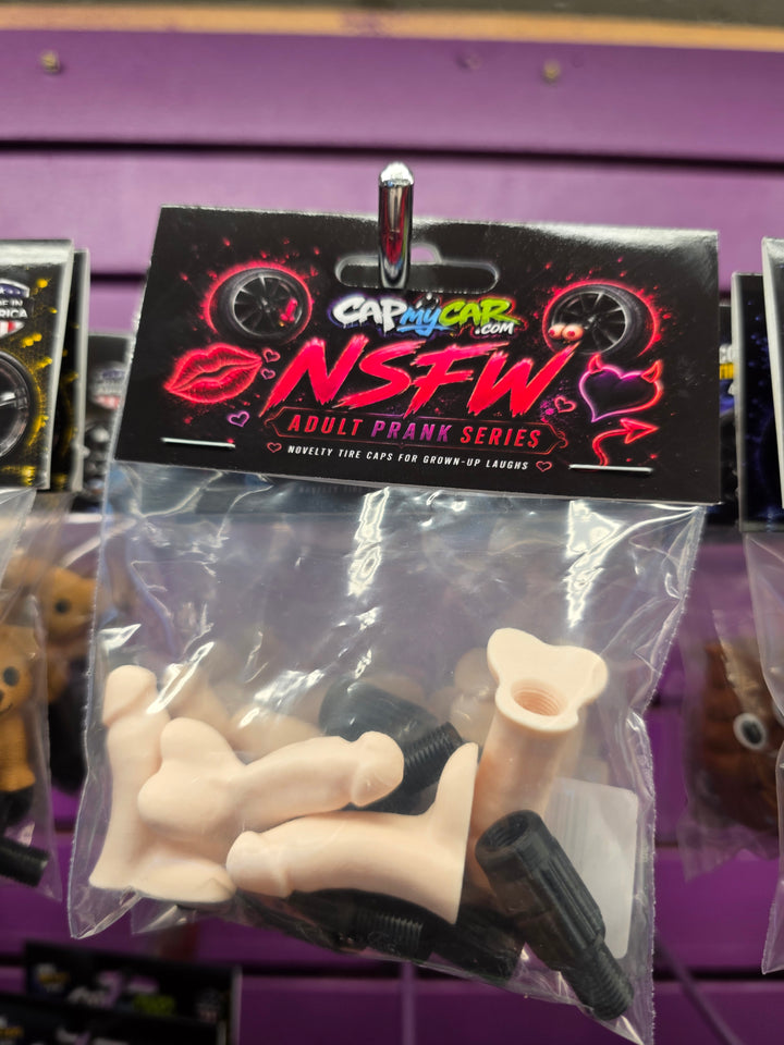 Penis Valve Stem Caps (4 Pack)