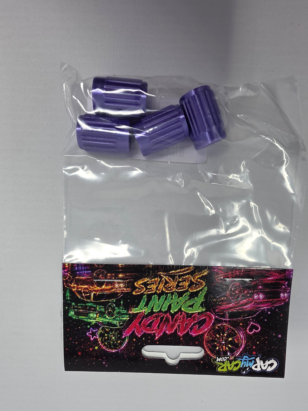 Candy Paint Tire Valve Caps