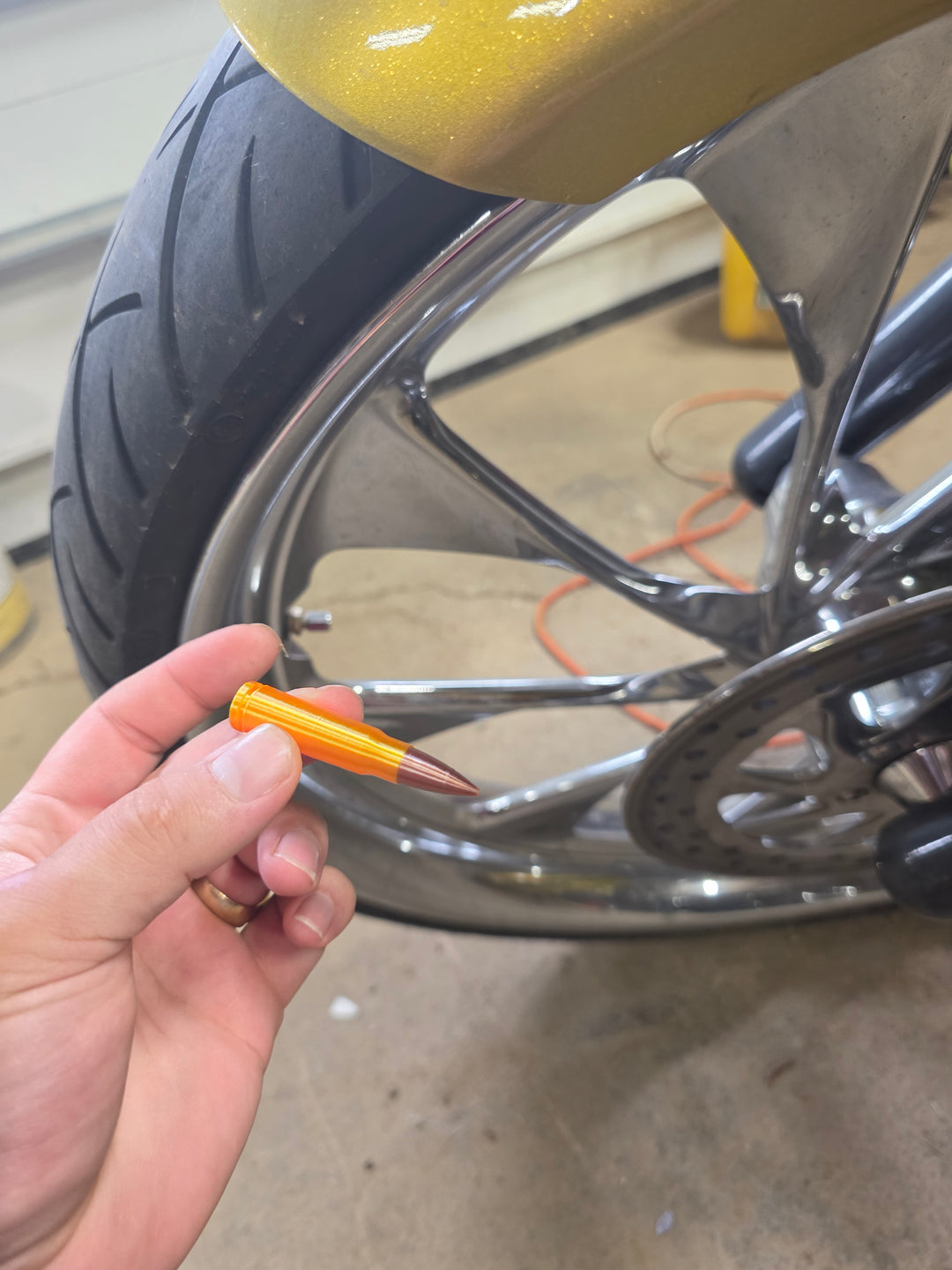 7.62x39 Bullet Tire Valve Caps