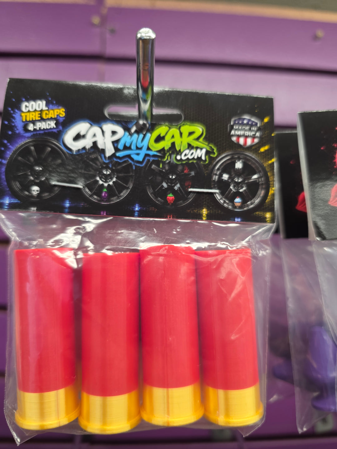 Shotgun Shell Tire Valve Caps