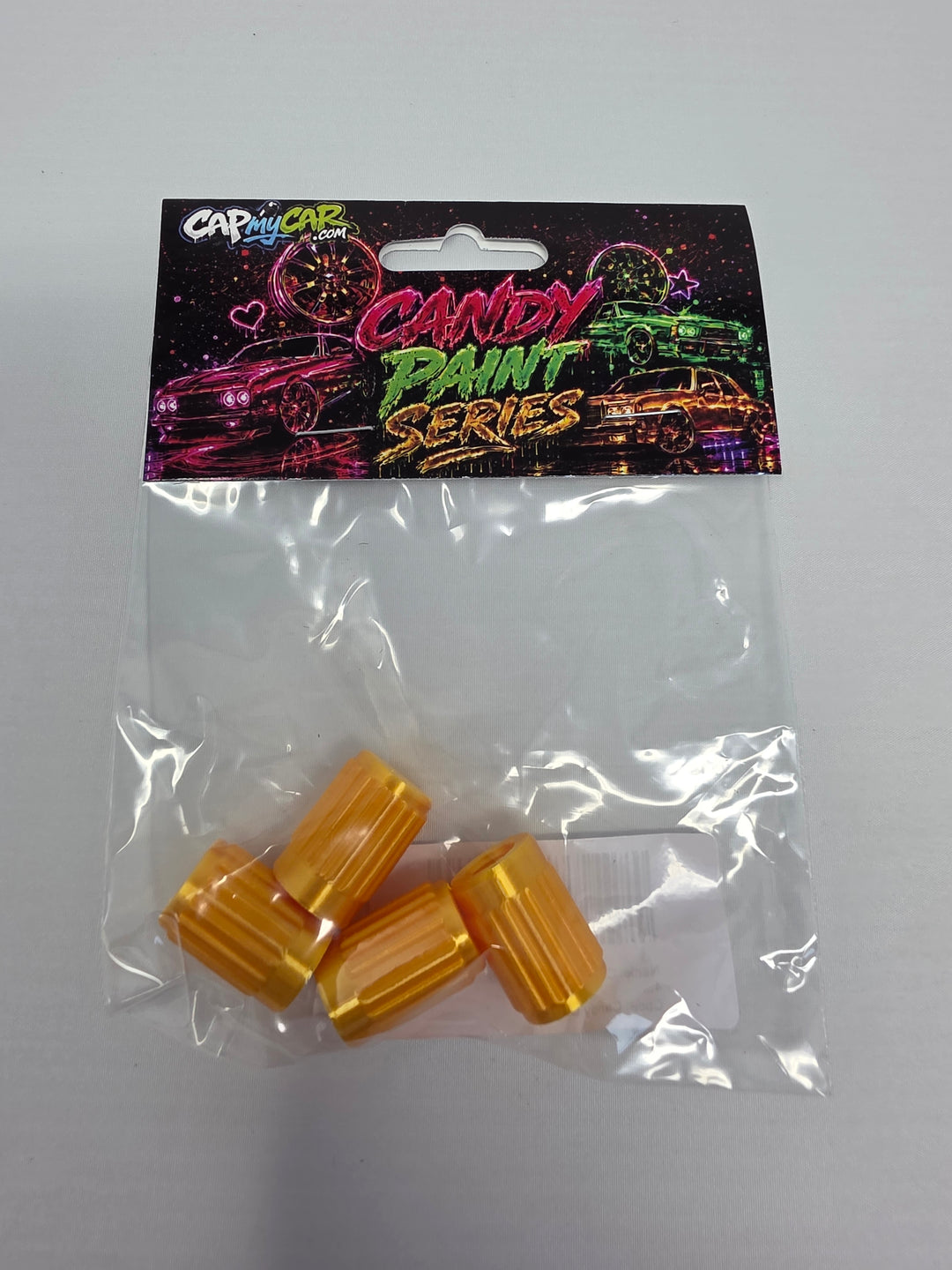 Candy Paint Tire Valve Caps