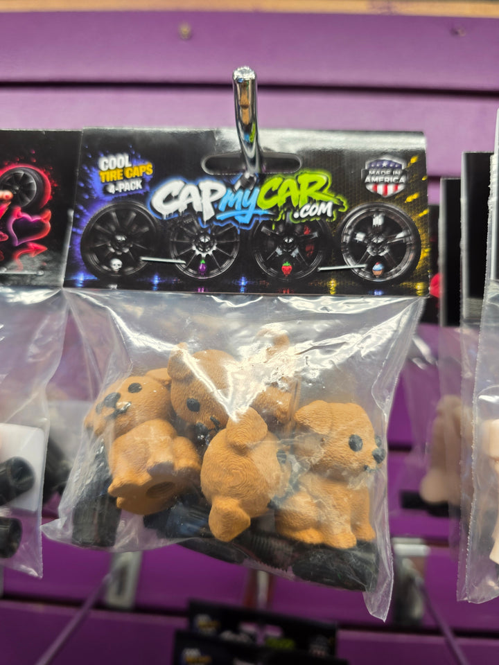 Puppy Dog Tire Valve Caps